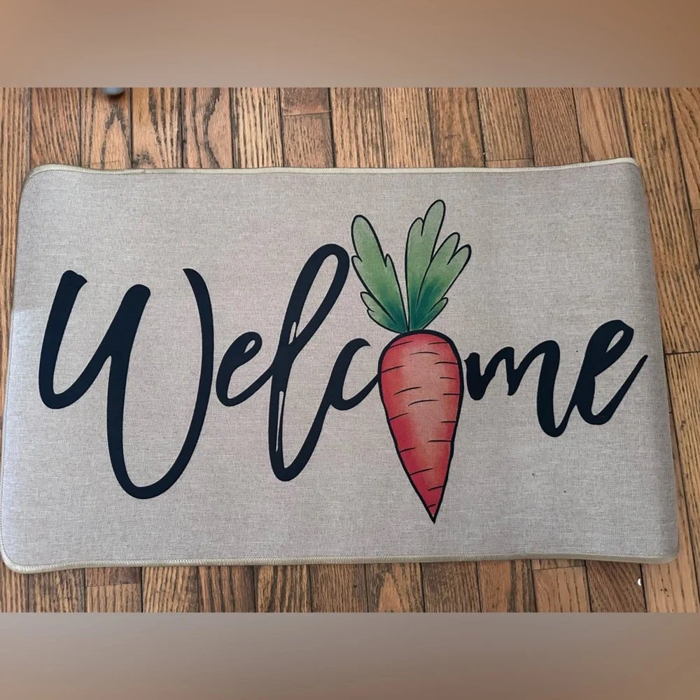 Welcome mat for Easter